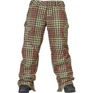 NEW Burton Cadence Ski Snowboard Pants!  XS  M  XL  Dry Ride  Waterproof  Plaid